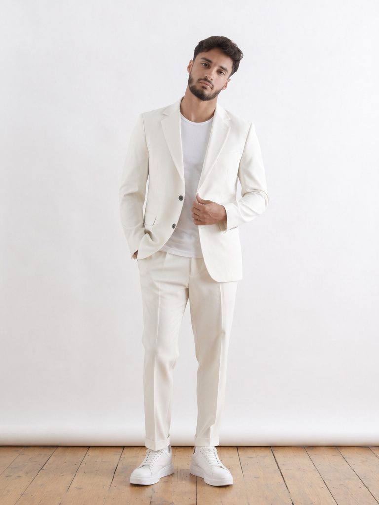 JACK&JONES, pánsky svetlý oblek