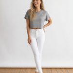 FIORUCCI, sivý crop top