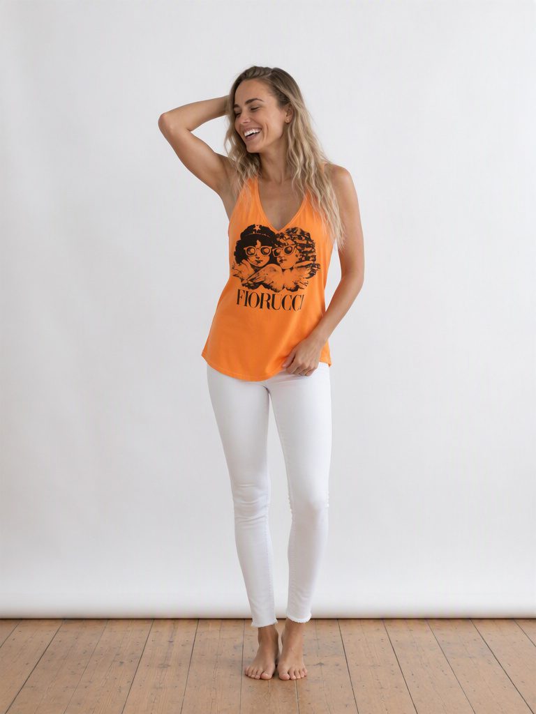 FIORUCCI, dámsky oranžový top
