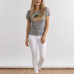 FIORUCCI, dámske sivé tričko