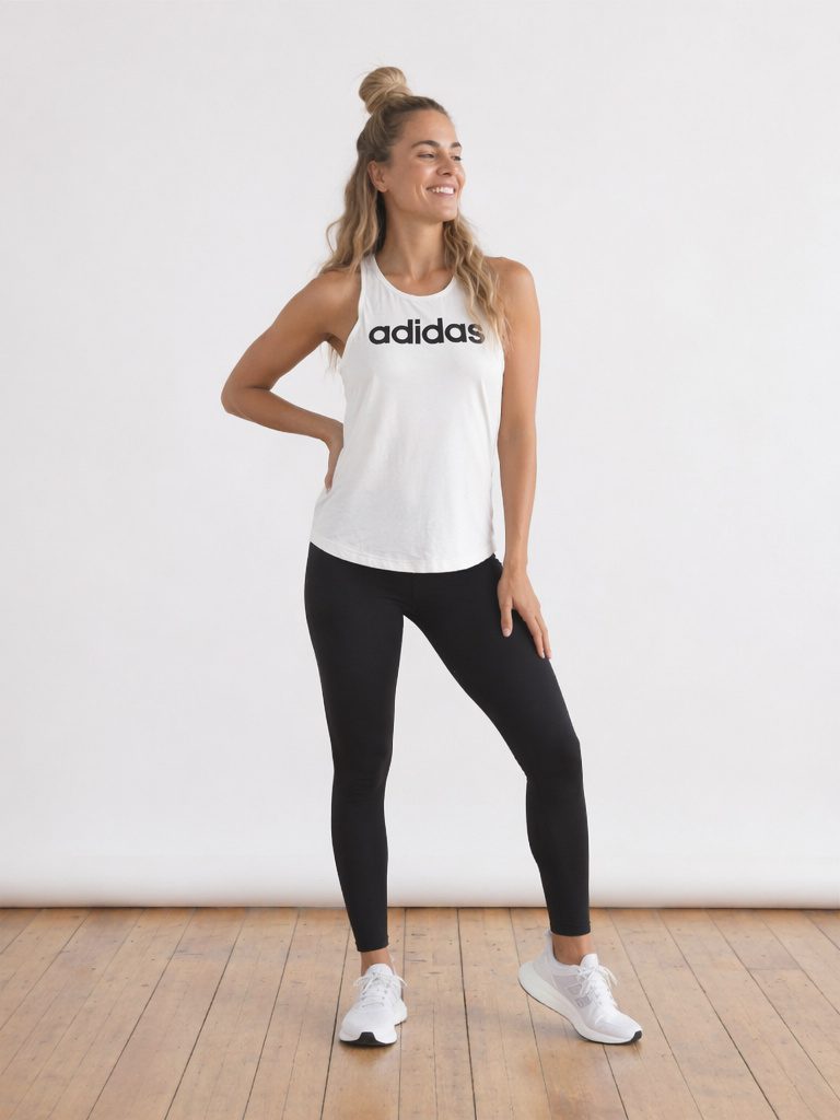 ADIDAS, biely top
