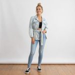 CLAUDIE PIEROL, dámska denimová bunda