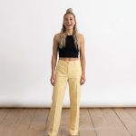 STINE GOYA, žlté nohavice