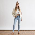 ALPHA INDUSTRIES, béžová bombera