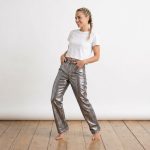 RIVER ISLAND, metalické nohavice