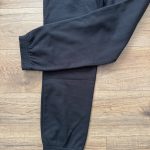 REEBOK, čierne UNISEX tepláky