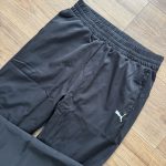 PUMA, čierne športové nohavice
