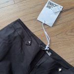 LOVE MOSCHINO, čierne nohavice