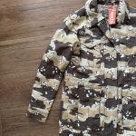 SUPER DRY, maskáčová bunda