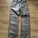 RIVER ISLAND, metalické nohavice