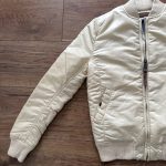 ALPHA INDUSTRIES, béžová bombera