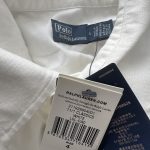 POLO RALPH LAUREN, biele košeľové šaty