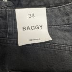 BERSHKA, čierne BAGGY rifle