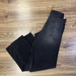 BERSHKA, čierne BAGGY rifle