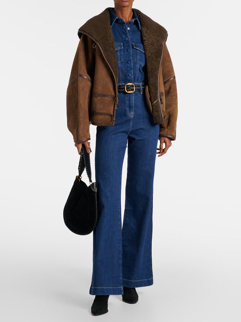 7 FOR ALL MANKIND, denimový overál, XS/34/6