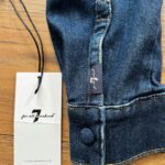 7 FOR ALL MANKIND, denimový overál, XS/34/6