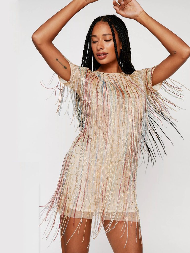 NASTYGAL, spoločenské šaty, XS/34/6
