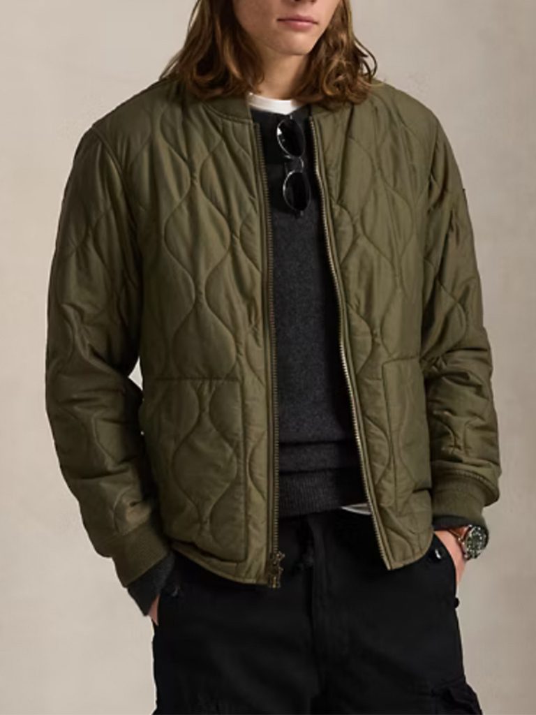 RALPH LAUREN, pánska zelená bunda, L/52-54