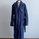 RALPH LAUREN, UNISEX župan modrý, L/XL