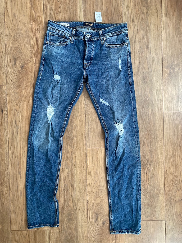 JACK&JONES, pánske rifle, L29 W32 lu secondhand