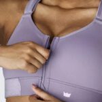 SHEFIT, dámska fialová športová podprsenka, viac veľkostí lu secondhand