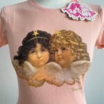 FIORUCCI, dámske ružové tričko, S/36/8 lu secondhand
