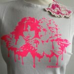 FIORUCCI, dámske biele tričko, viac veľkostí