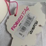 FIORUCCI, dámske biele tričko, viac veľkostí