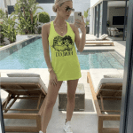 FIORUCCI, dámske žlté tielko, viac veľkostí