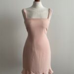 PINKO, dámske ružové šaty, L/40/12 lu secondhand