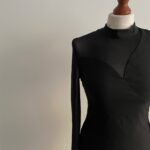 VERO MODA, dámske čierne šaty, S/36/8 lu secondhand