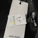 VERO MODA, dámske čierne šaty, S/36/8 lu secondhand