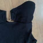 RIVER ISLAND, dámske čierne plavky, L/40/12