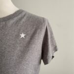 FIORUCCI, sivý crop top, L/40/12