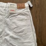 PEPE JEANS, rifľová biela sukňa, XL/42/14 lu secondhand