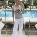 FIORUCCI, UNISEX sivé tričko, viac veľkostí