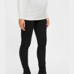 MAMA:LICIOUS, tehotenské čierne rifle, W28 L34