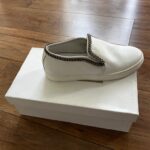 Dámske biele slip-on tenisky, 35