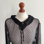 RINASCIMENTO čierny top s kapucňou, XL/42/14