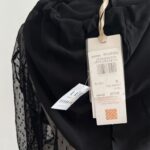 RINASCIMENTO čierny top s kapucňou, XL/42/14