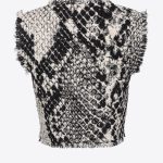 PINKO, čierno biely top, M/38/10