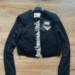TWINSET, čierne sako, M/38/10