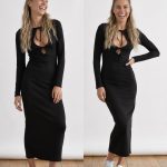 NASTY GAL, čierne šaty