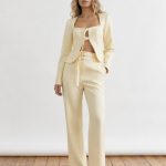 NASTY GAL, žltý top lu secondhand
