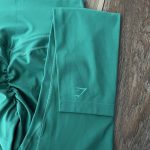 GYMSHARK, zelené športové legíny, S/36/8
