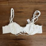 NASTY GAL, biela podprsenka s preličkami, viac veľkostí