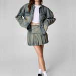 NASTY GAL, denimová sukňa, viac veľkostí