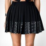 NASTY GAL, čierna sukňa, XS/34/6