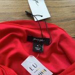 NASTY GAL, červene mini šaty, viac veľkostí