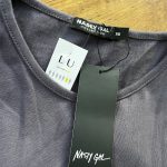 NASTY GAL, sivé šaty, XS/34/6